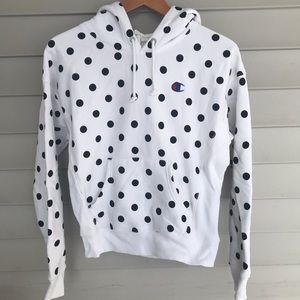 Polka Dot Champion Sweatshirt